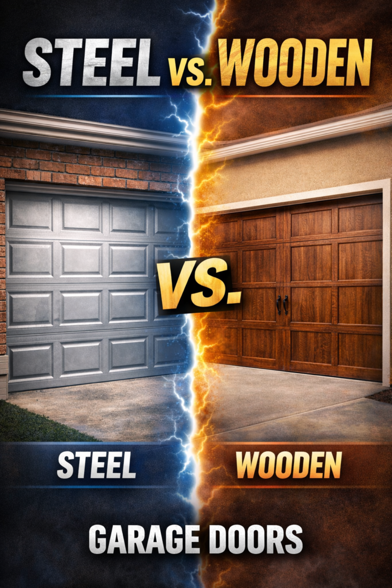Steel vs. Wooden Garage Doors