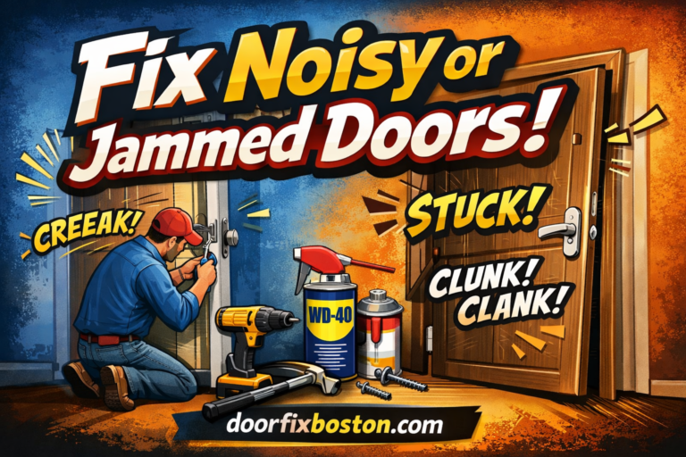 Fix Noisy or Jammed Doors